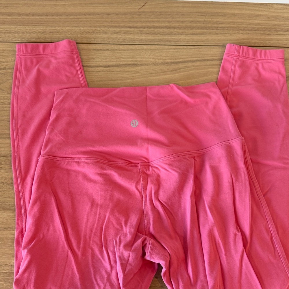 lululemon athletica Hot Pink Align Leggings Size 8